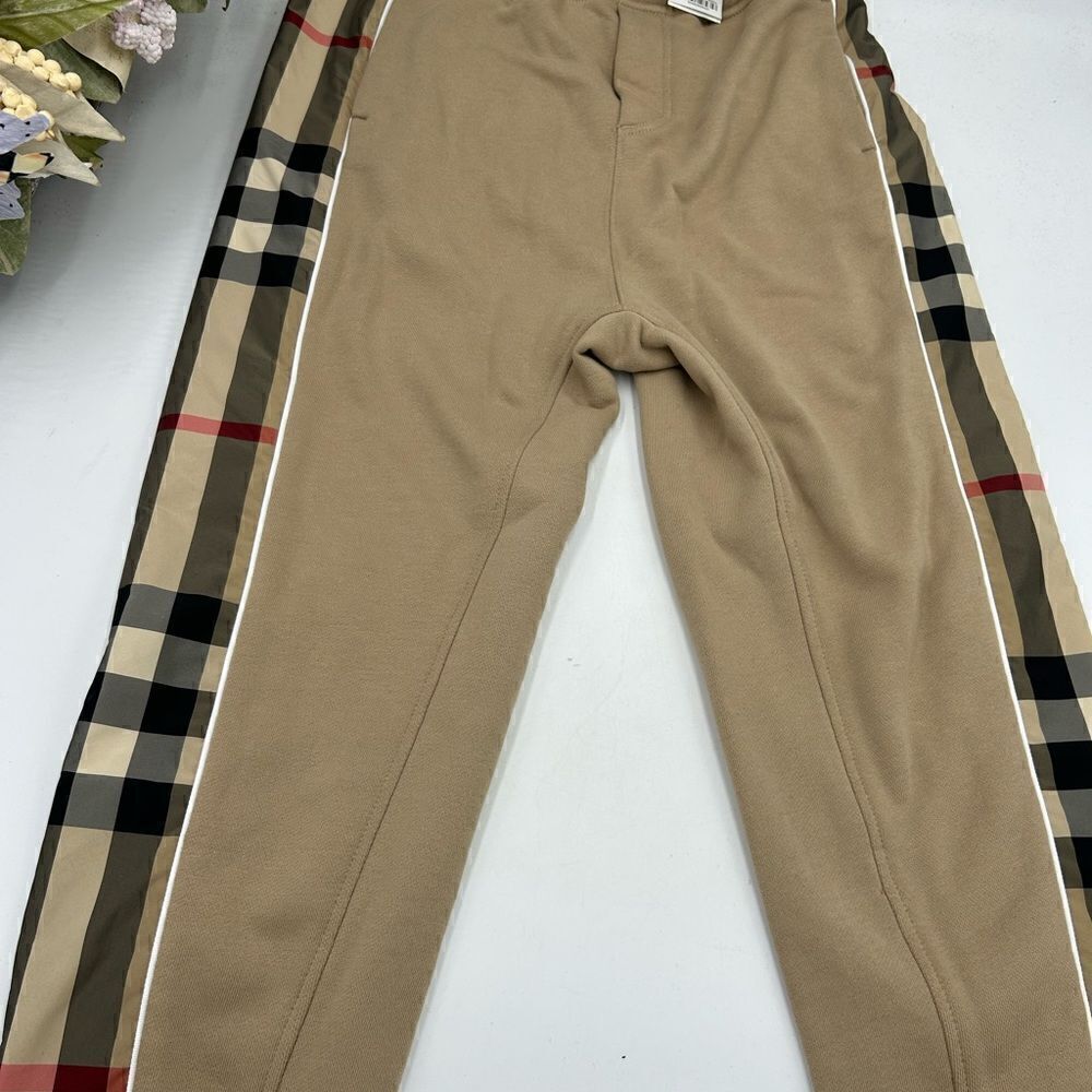 Kids Burberry vintage check 100% cotton sweatpants size 12yr  152cm - Picture 4 of 11